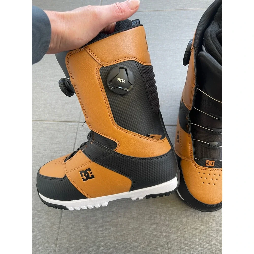 DC‎ Control BOA Snowboard Boots Men's 8 Wheat Black NEW Winter Outdoors Snow